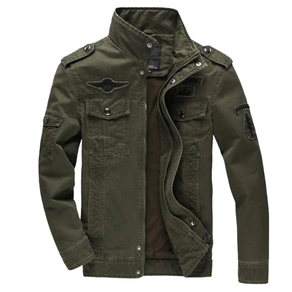 Bikerjack met lange mouwen voor heren | Casual Edge