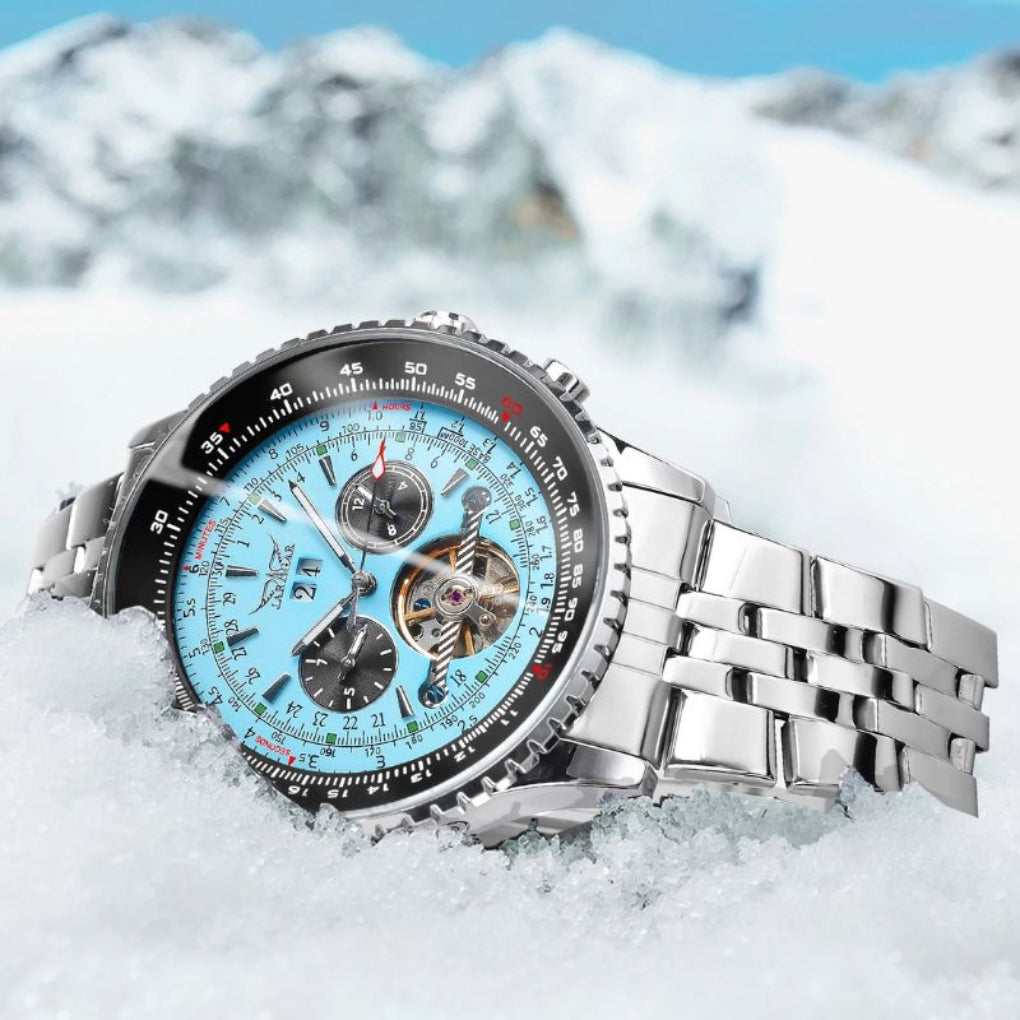 Mechanisch luxe herenhorloge met automatische opwinding