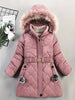 Winterjas met capuchon voor meisjes - Nicole