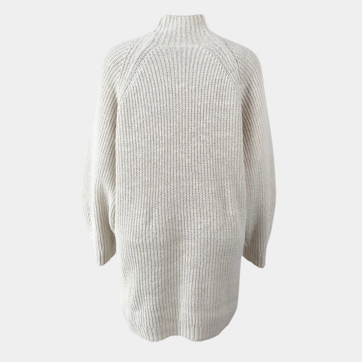 Gebreide Oversized Trui met Comfortabele Pasvorm en Stijlvolle Look