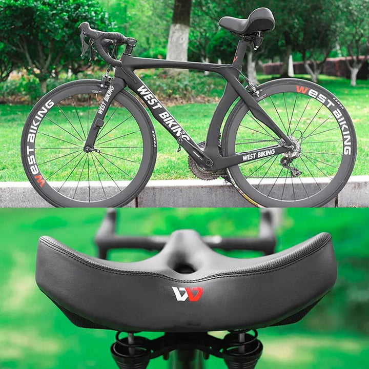 CyclePad– Comfortabel Fietszadel met Extra Brede Zitting