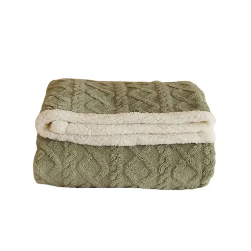 Thick Winter Lamb Blanket