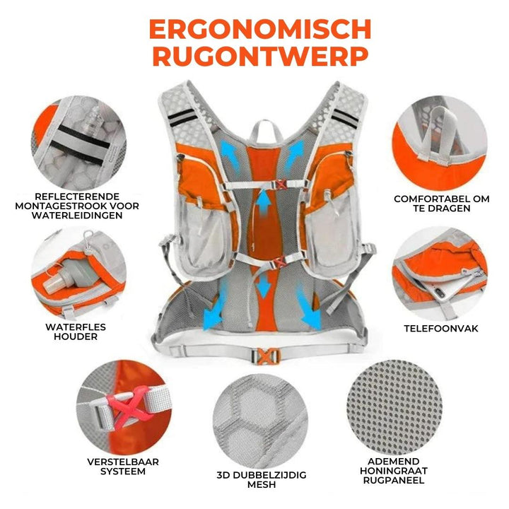 Parcel - Lichtgewicht waterdichte outdoor rugzak