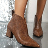 Elegante Stiletto Enkellaarzen voor Dames