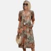 Losse zomerse casual jurk