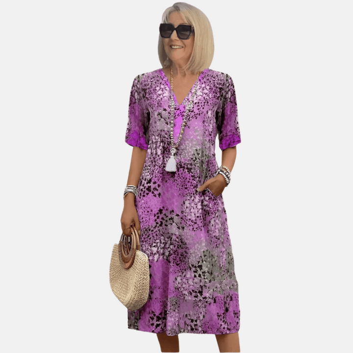 Losse zomerse casual jurk