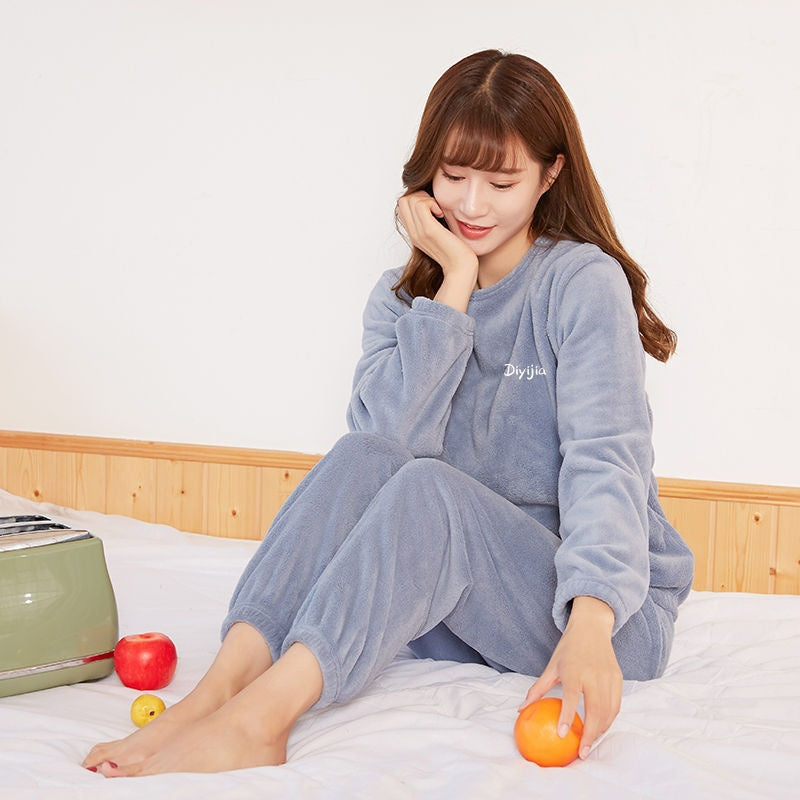 Luna Luxe Dames Pyjama Set – Superzacht Fluweel voor Ultiem Comfort