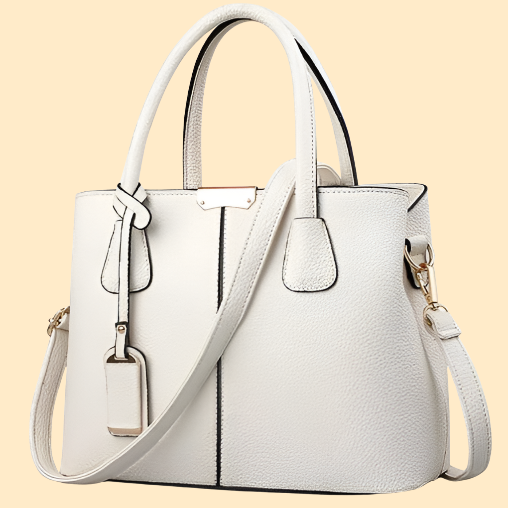 Elegante leren schoudertas voor dames