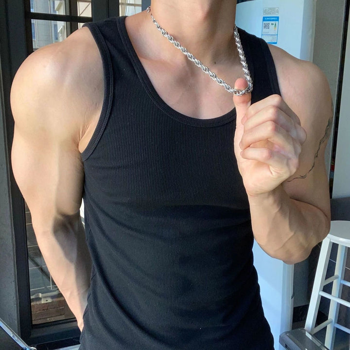 Ademende Zomer Tanktop voor Heren