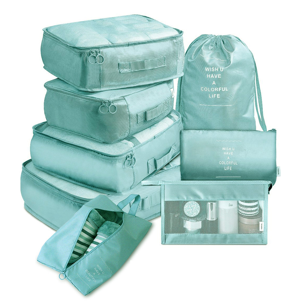 8-delige Reisset – Bagage Verdelers & Organizer Cubes