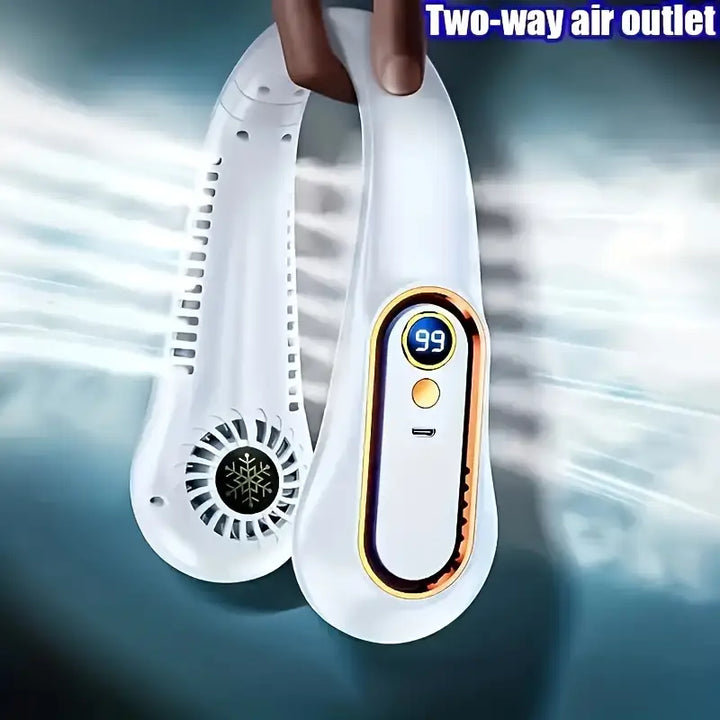 Draagbare USB Nekventilator met 360° Koeling