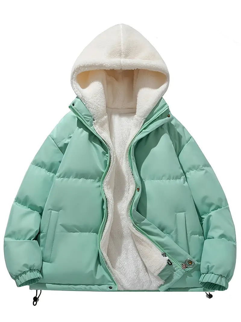 Adair - Pluche gevoerde winterjas