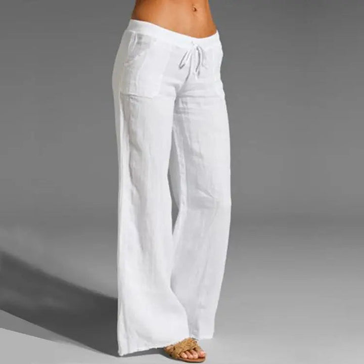 Zomerbroek dames linnen