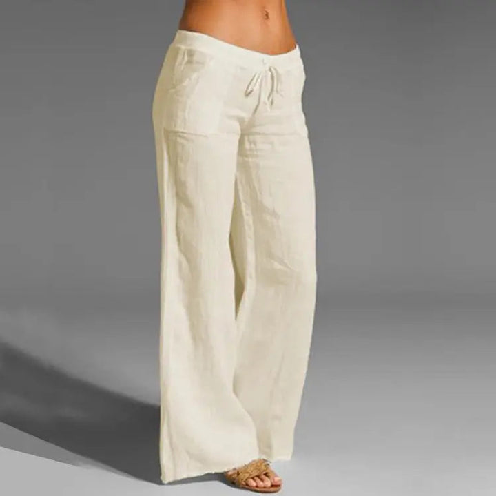 Zomerbroek dames linnen