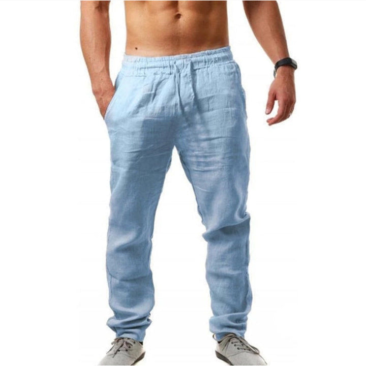 Stijlvolle linnen heren broek - Matthijs