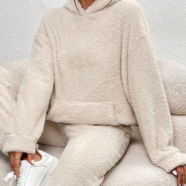 Ultra-Comfortabel Teddy Huispak met Capuchon - Lara