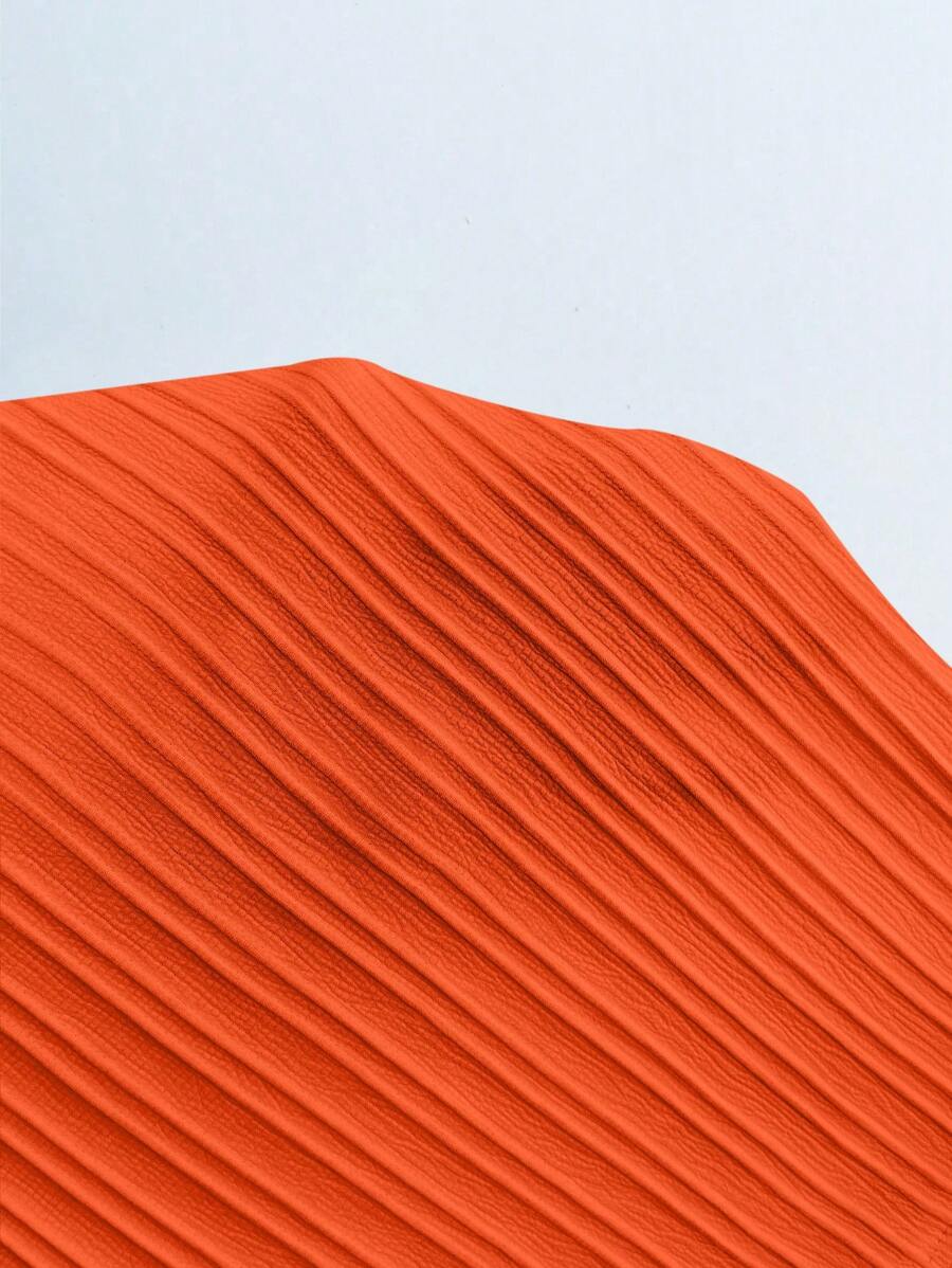 Zomerse V-hals Blouse met Opengewerkt Detail