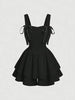 Effen Damesjurk met Taille-Riem