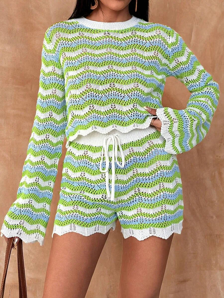 Hollow Out Top & Short als Cover-Up