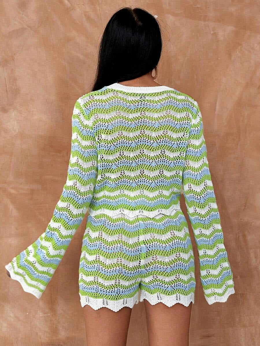 Hollow Out Top & Short als Cover-Up