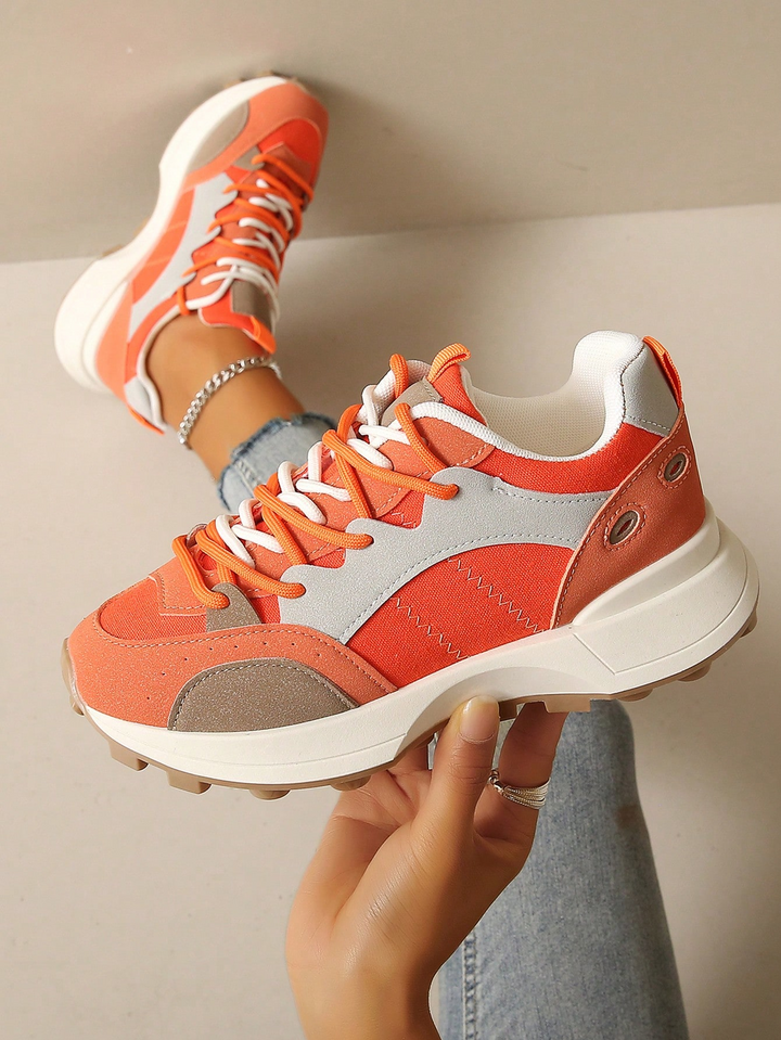 Casual moderne gekleurde sneakers voor dames - Katja