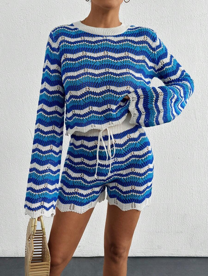 Hollow Out Top & Short als Cover-Up