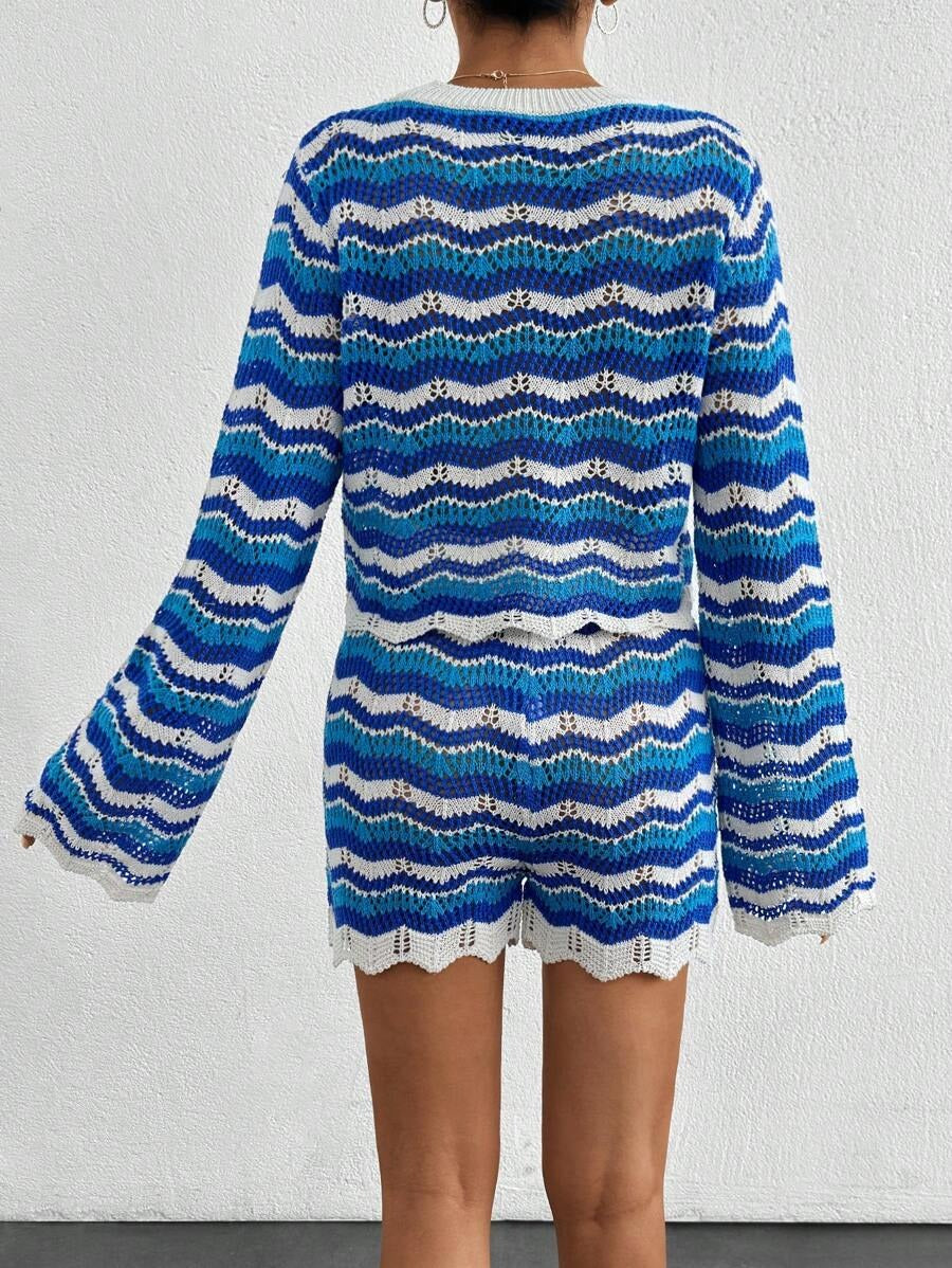 Hollow Out Top & Short als Cover-Up