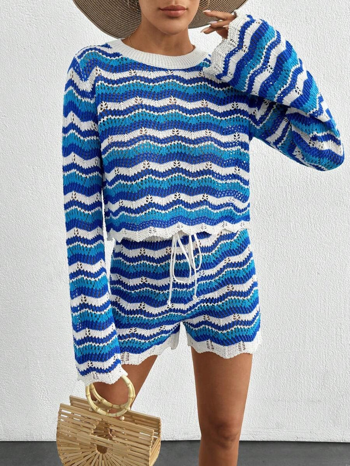 Hollow Out Top & Short als Cover-Up