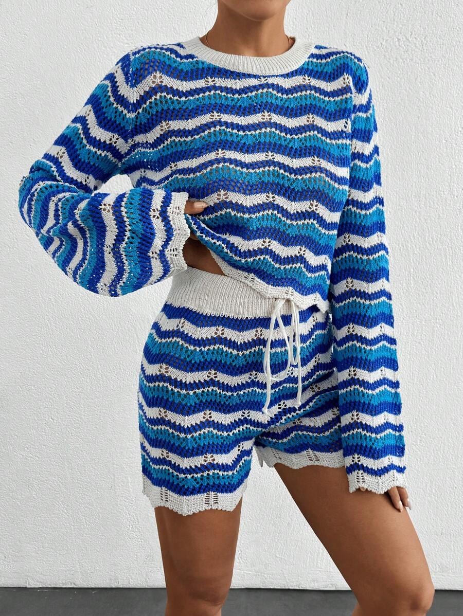 Hollow Out Top & Short als Cover-Up