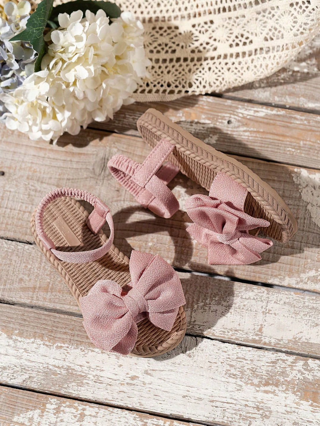 Matchende Sandalen met Strik voor Moeder & Dochter