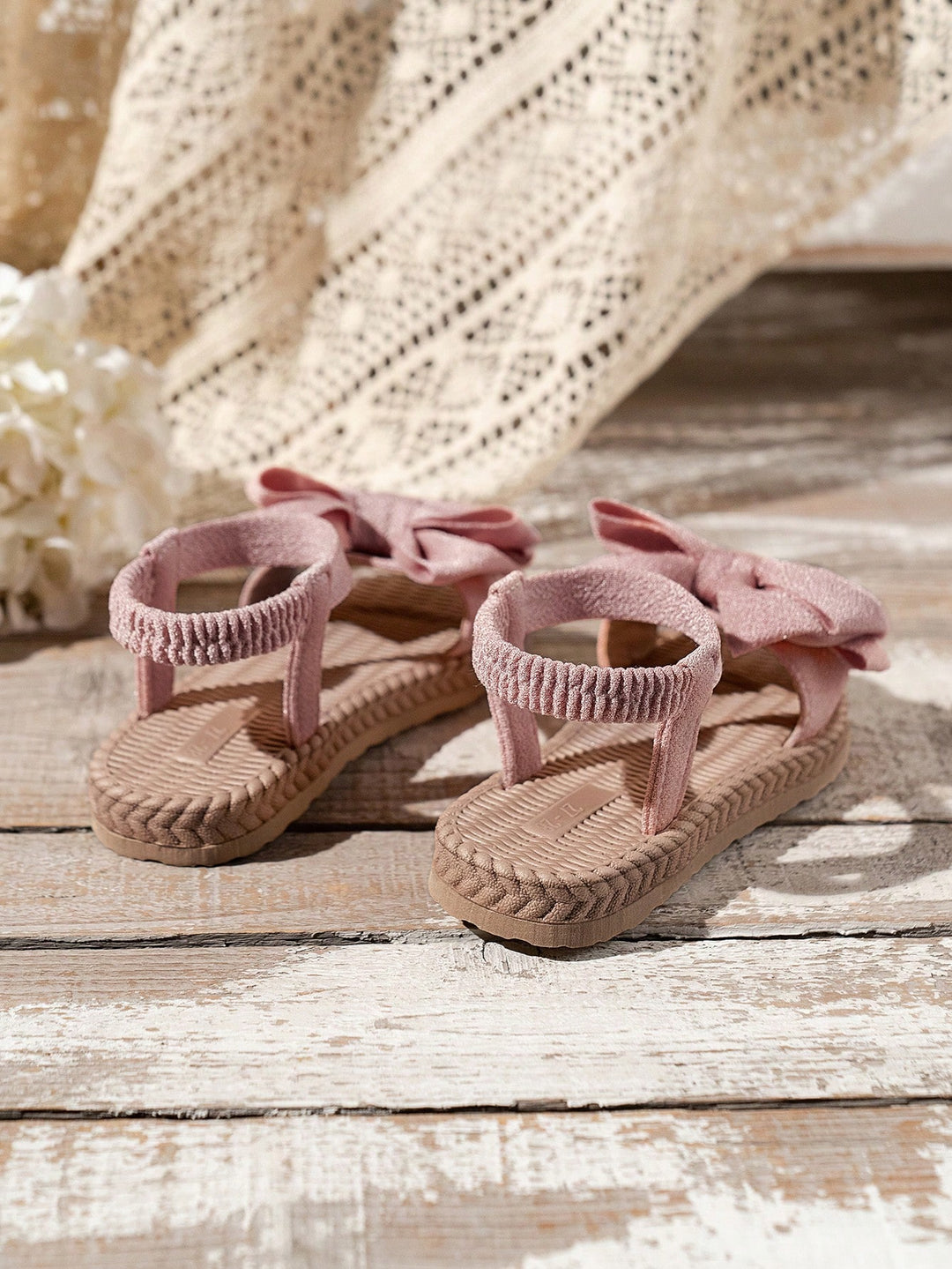 Matchende Sandalen met Strik voor Moeder & Dochter