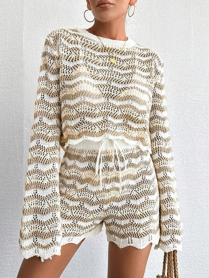 Hollow Out Top & Short als Cover-Up