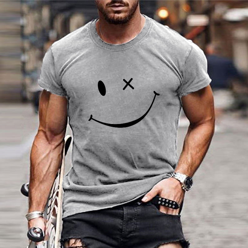 Zomers herenshirt van Fijngebreid Katoen