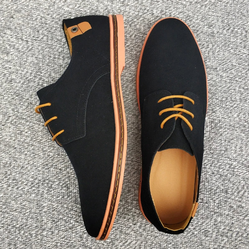 Suède Leren Oxford Herenschoenen