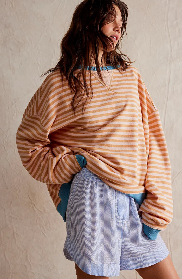 Gestreepte Sweatshirt voor Dames