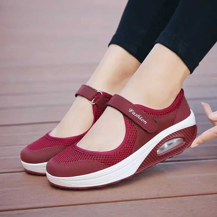Lichtgewicht Dames Sneakers met Wedge Heel