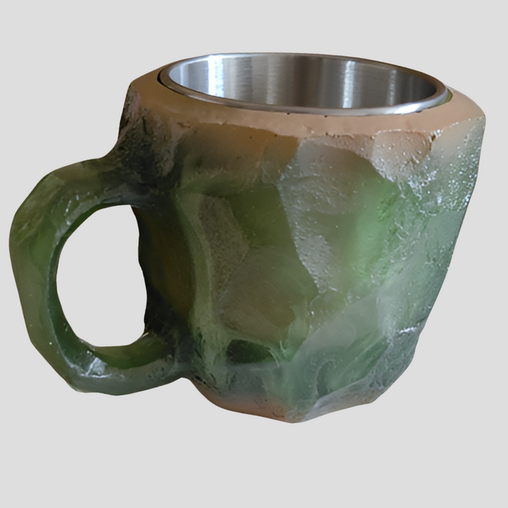 Mineraalkristallen koffiemokken