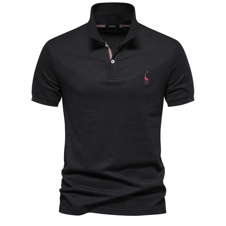 UrbanElite – Klassiek Heren Polo met Borduurwerk