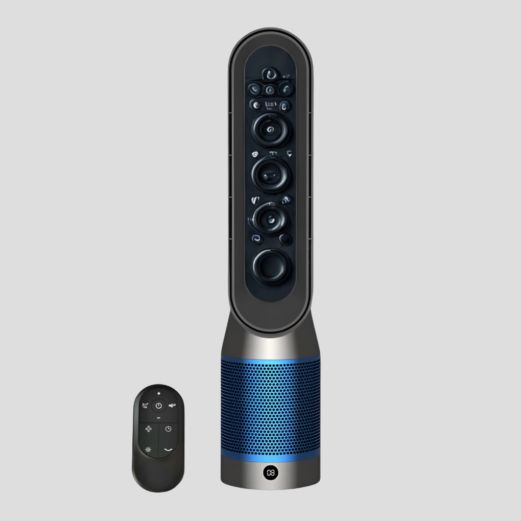 4-in-1 ventilatorkachel, luchtkoeler, UV-luchtreiniger