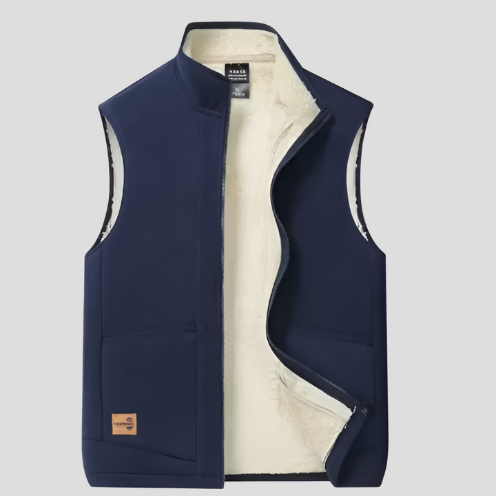 Gevoerd wintervest voor heren – warm en stijlvol