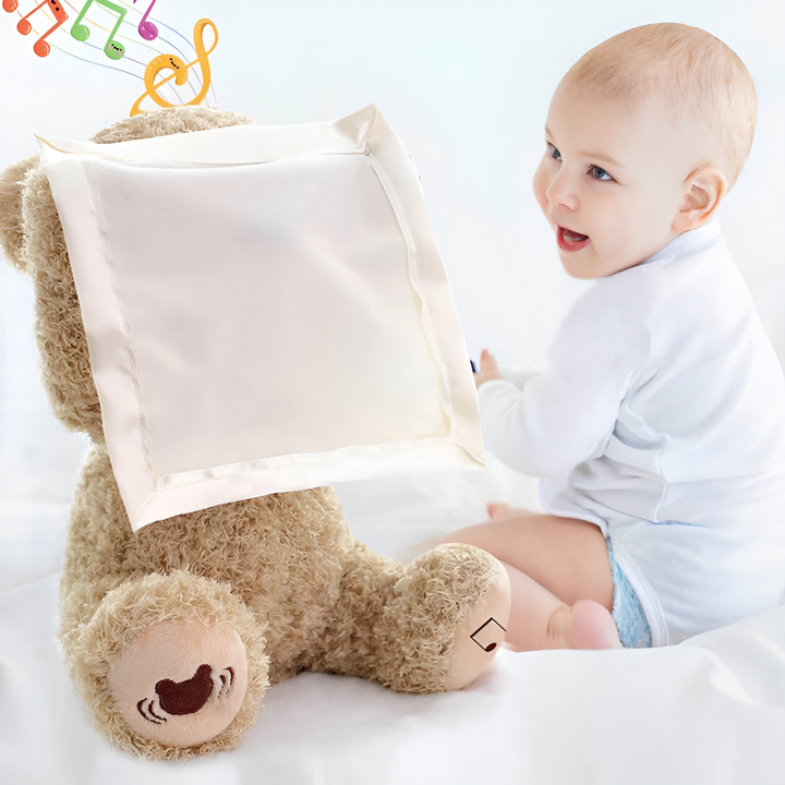 Peek-A-Boo-Teddy - Interdraft knuffel