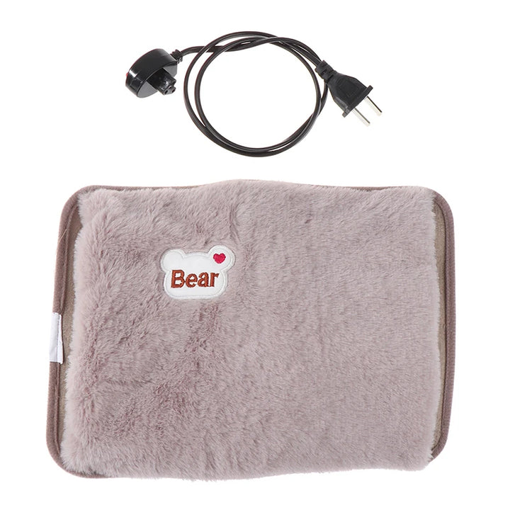 Oplaadbare Hand- en Buikverwarmer van Pluche