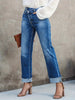 Delilah – Asymmetrische Straight-Leg Jeans voor Dames