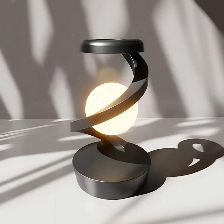 Moderne, warme accent spiraalvormige bureaulamp