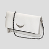 Elegante leren tas met kettingriem