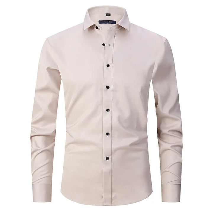 Strijkvrije Slim Fit Overhemd voor Heren