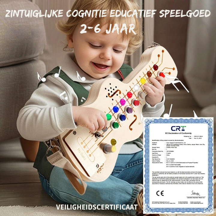 LED Licht & Sensorisch Activiteitenbord voor Kinderen (2–6 jaar)
