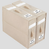 Foldable Bed Sheet Organizer BoxOpvouwbare opbergbox voor lakens