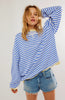 Gestreepte Sweatshirt voor Dames