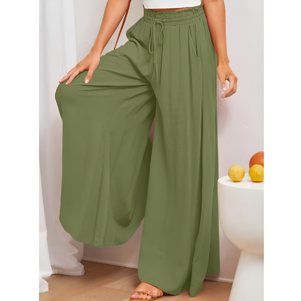 Casual zomerrokbroek met elastische taille